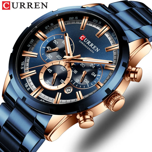 Curren Men's Watch Blue