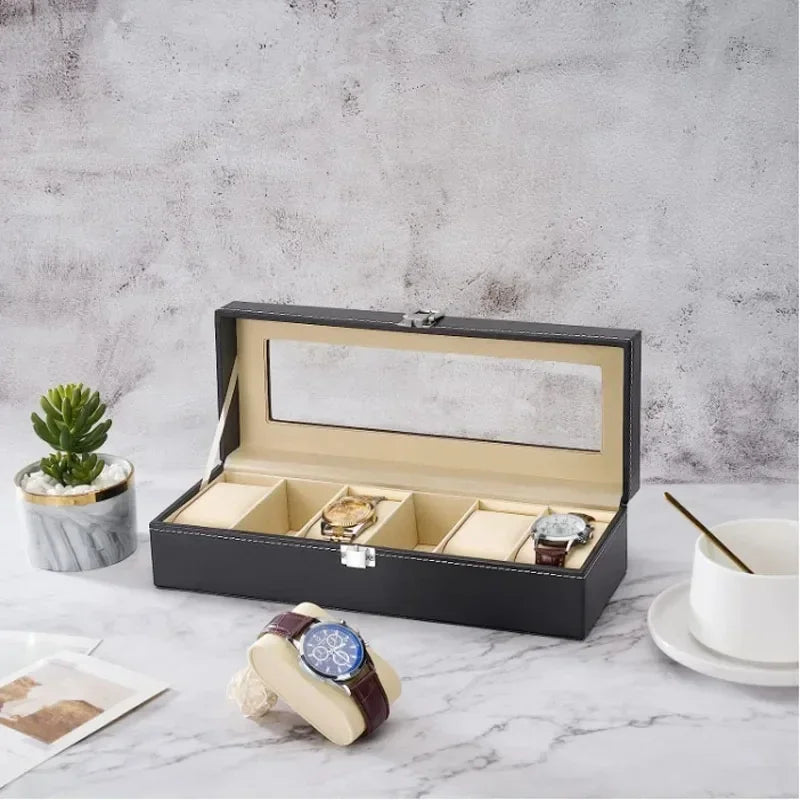 Hot Sale PU Leather Display Storage