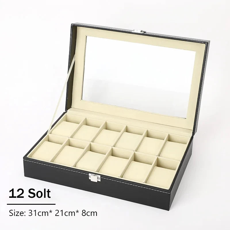 Hot Sale PU Leather Display Storage