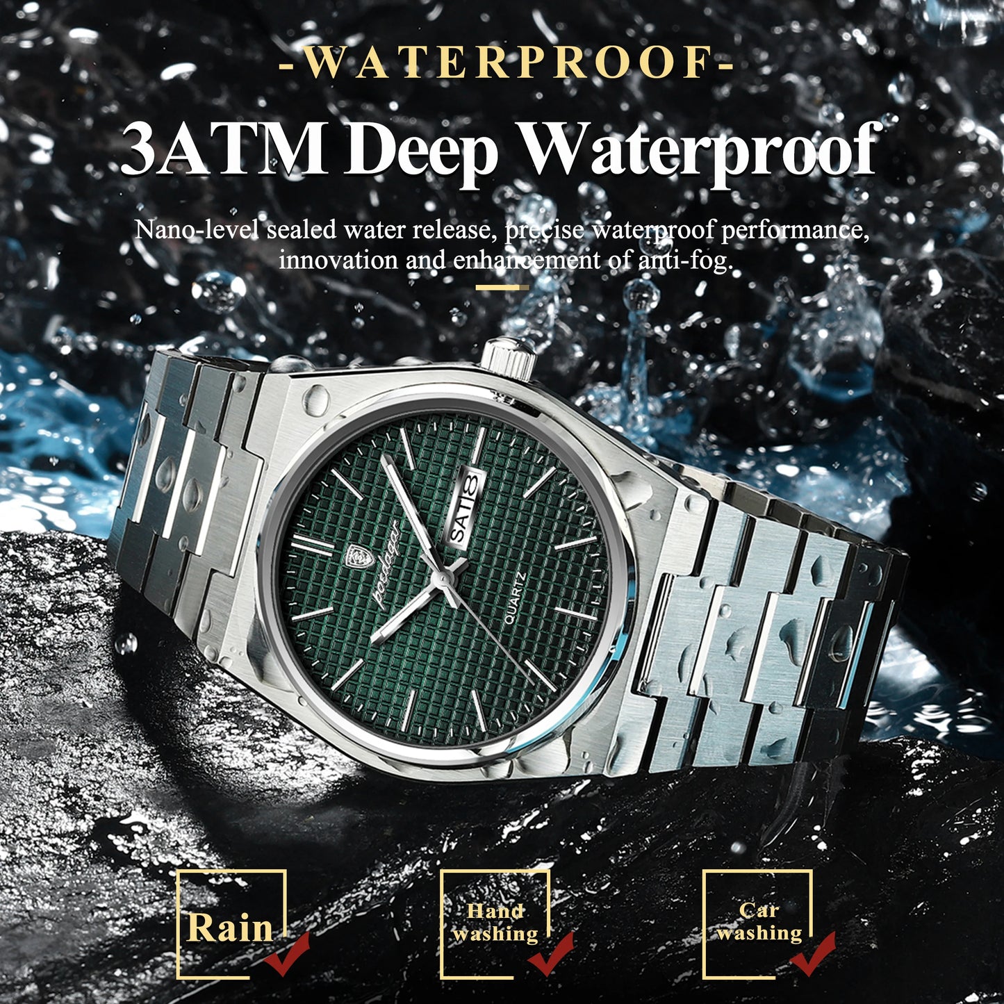 VELLORUS Urban Day-Date Steel