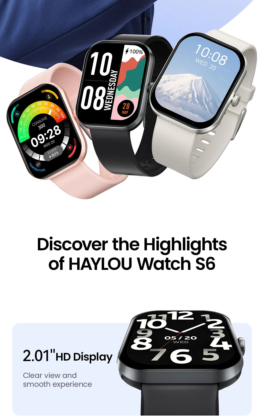 Smartwatch HAYLOU Watch S6
