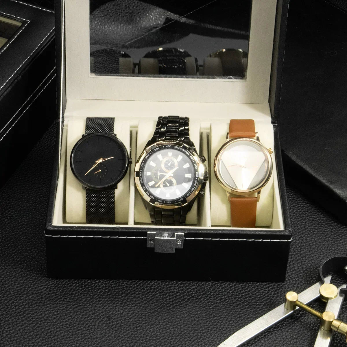PU Leather watch box