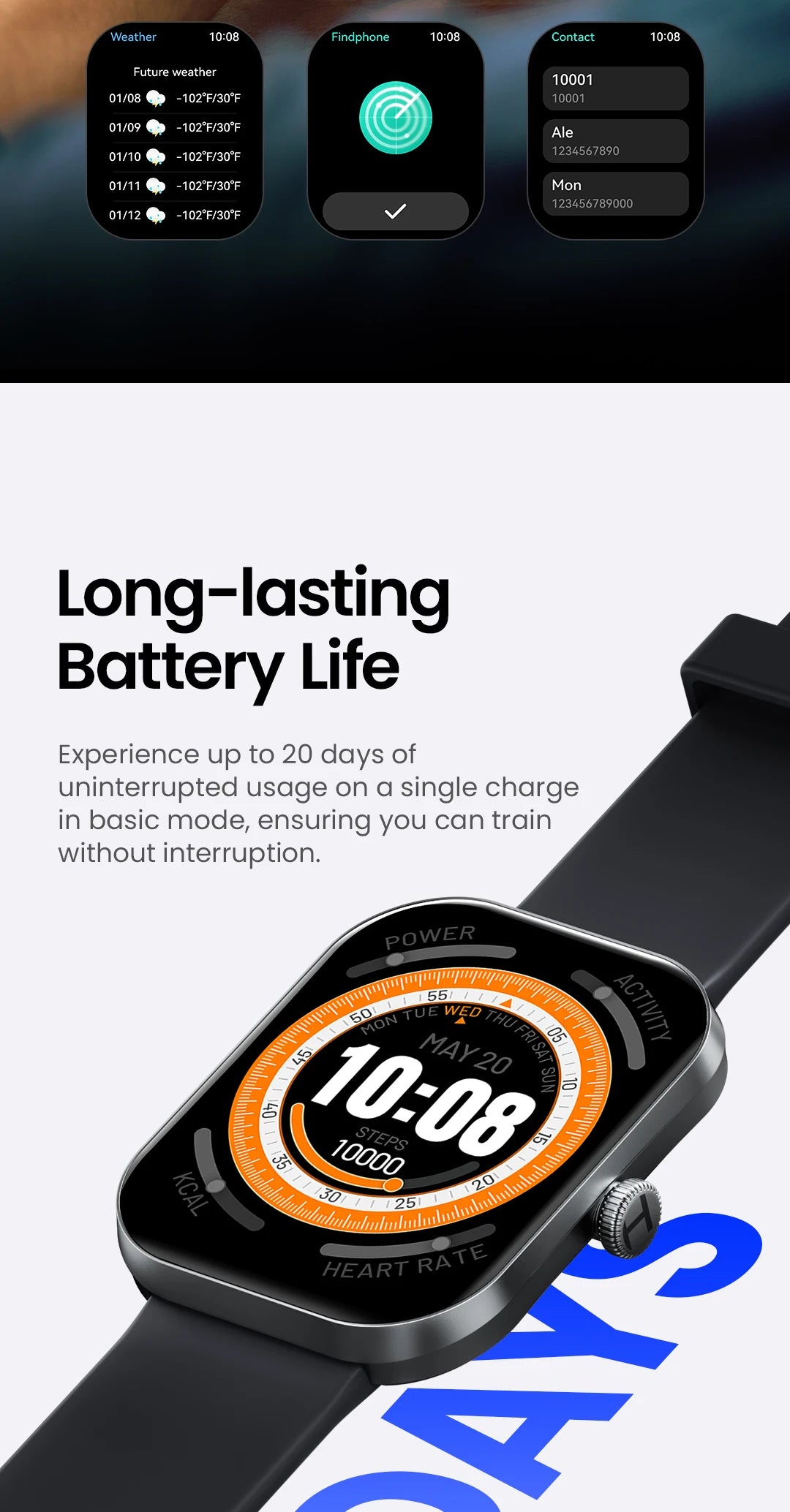 Smartwatch HAYLOU Watch S6
