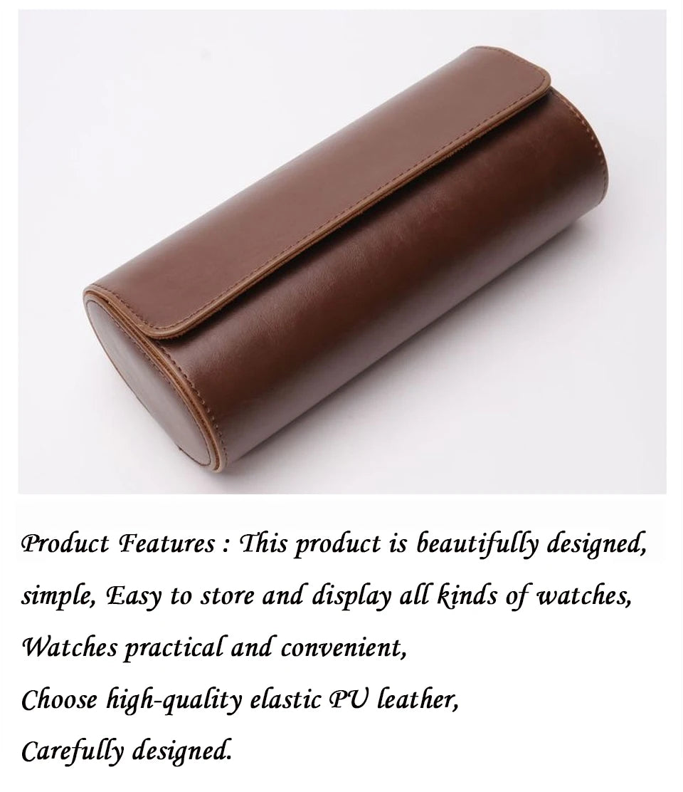 Watch Roll Travel Case