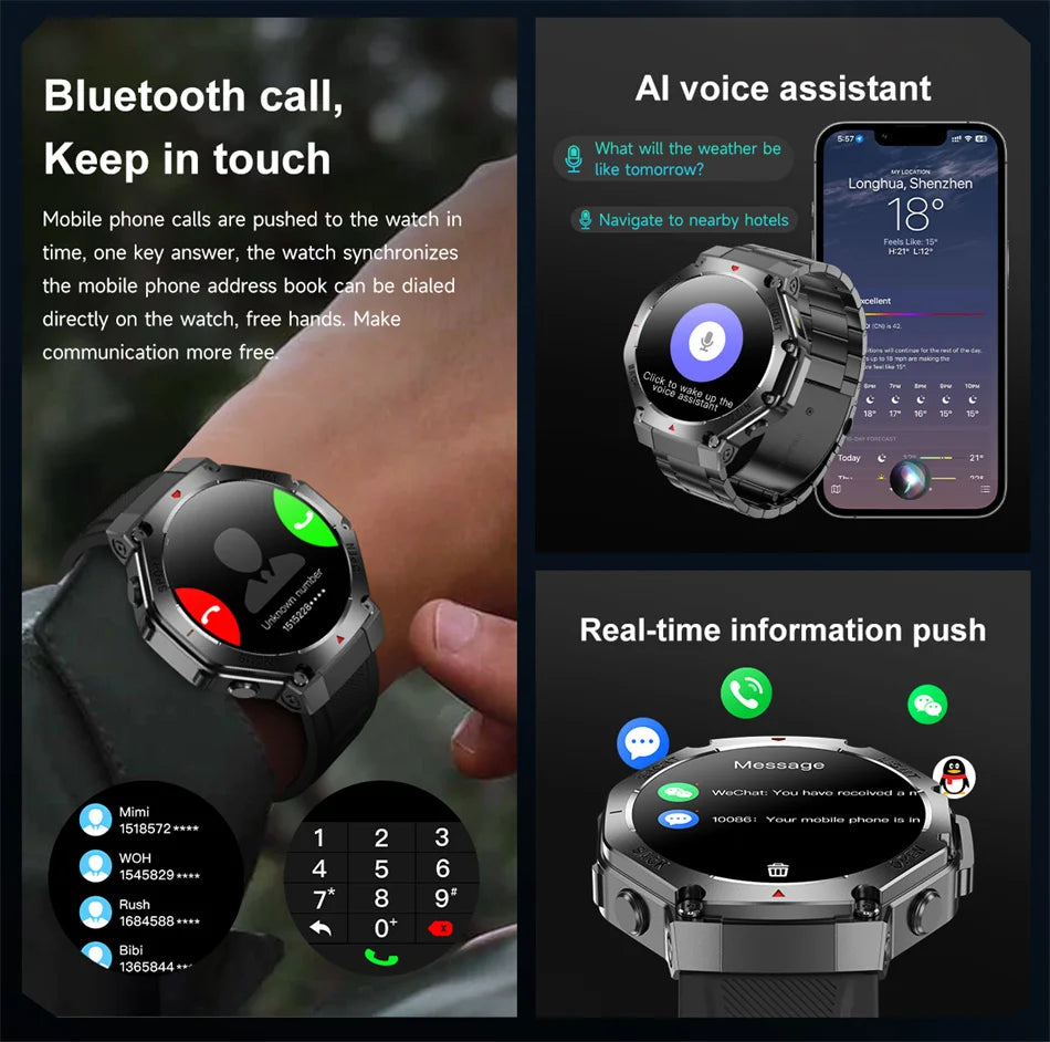 New Men Sports Smart Watch
