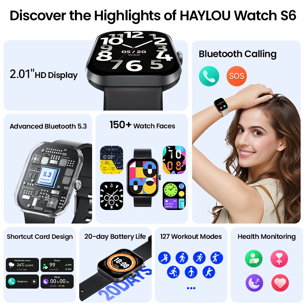 Smartwatch HAYLOU Watch S6