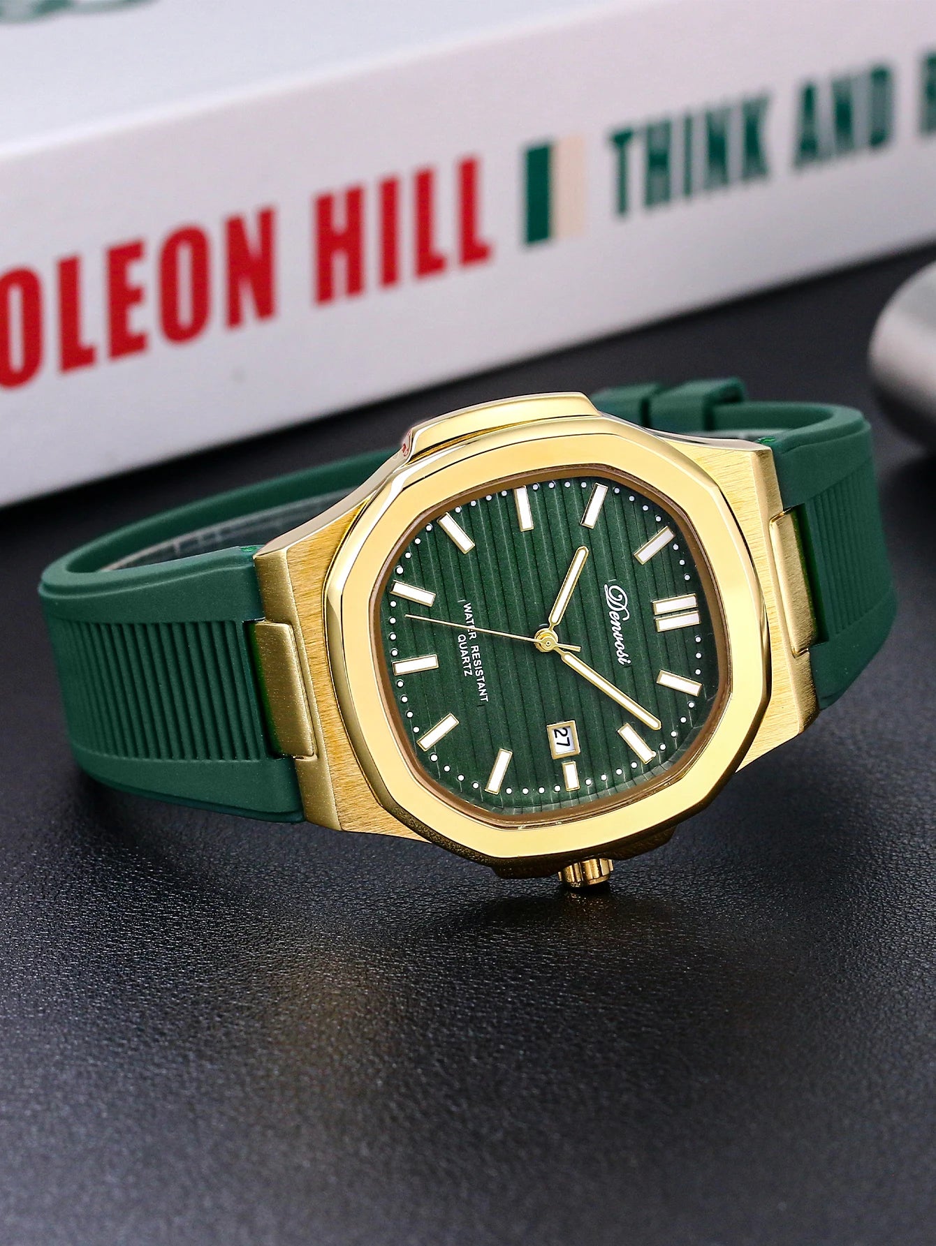 Neutral style Leisure sports watch Quartz watch  Waterproof and durable Multi-color option Gift box packaging