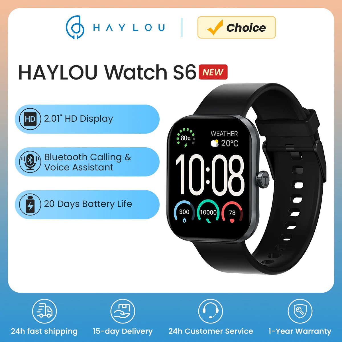 Smartwatch HAYLOU Watch S6