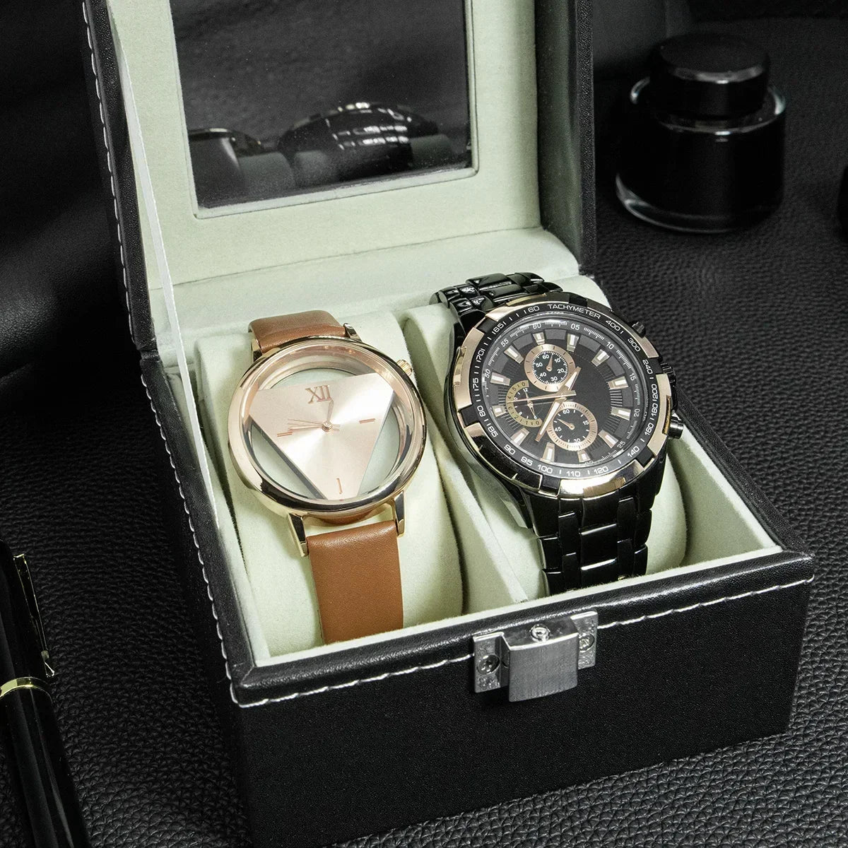 PU Leather watch box