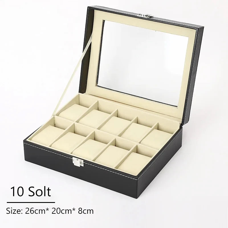 Hot Sale PU Leather Display Storage