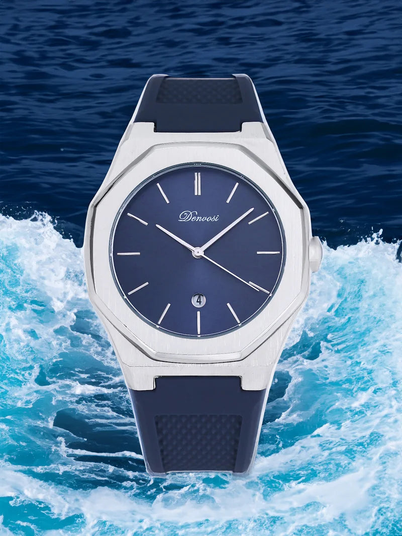 Simple leisure sports men's quartz watch  Waterproof casual wristwatch for men