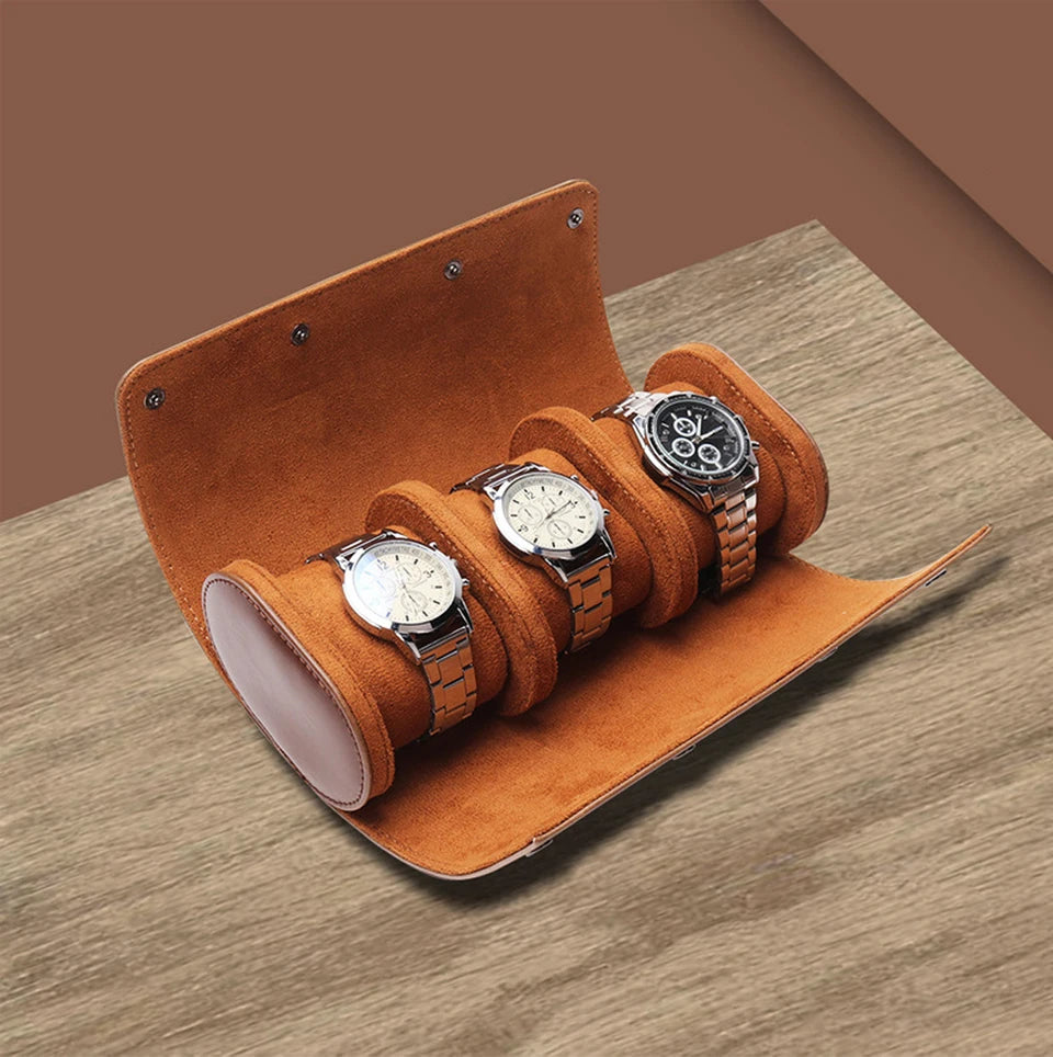 Watch Roll Travel Case